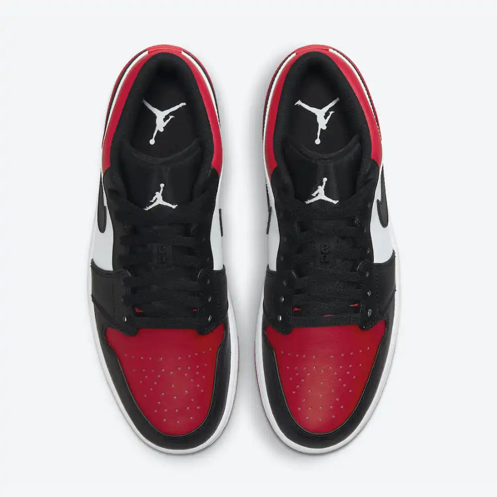 Jordan 1 black sales toe low gs