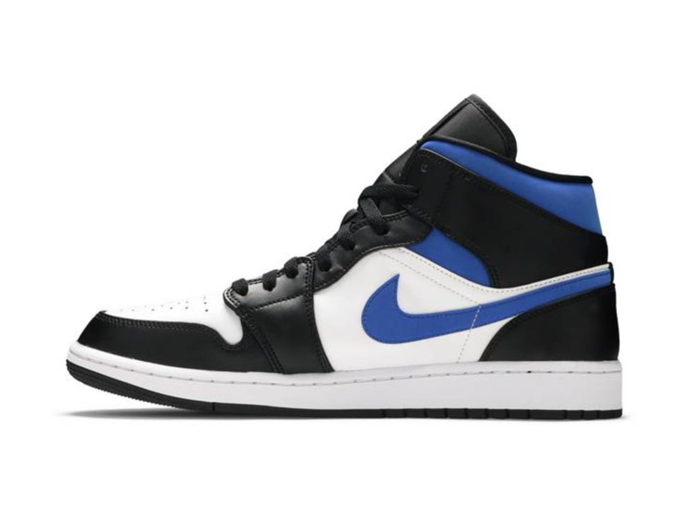 air jordan 1 mid racer blue