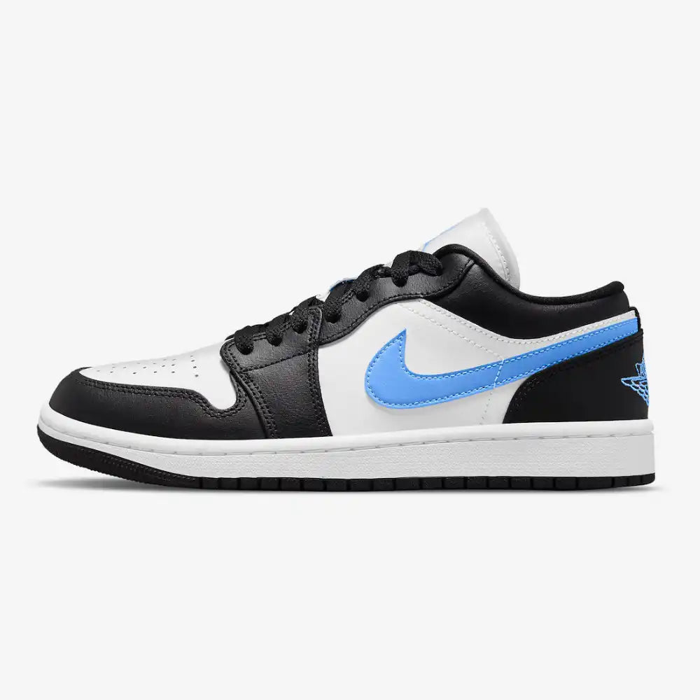 Tênis Air Jordan 1 Low - Black University Blue