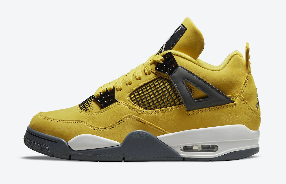 Jordan 4 lightning release 2025