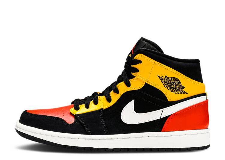 Tênis Air Jordan 1 Mid - Amarillo