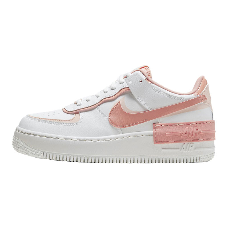 Tênis Air Force 1 Low Shadow Feminino – White Coral Pink