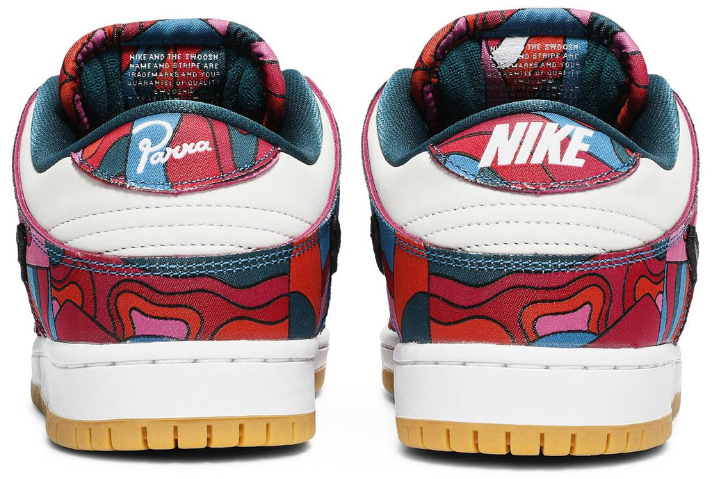 T nis Nike SB Dunk Low Pro Parra Abstract Royal Sneakers